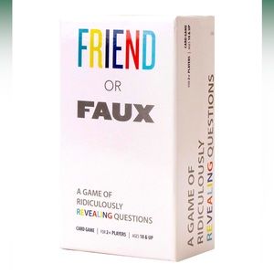 Friend or Faux Party Game NEW